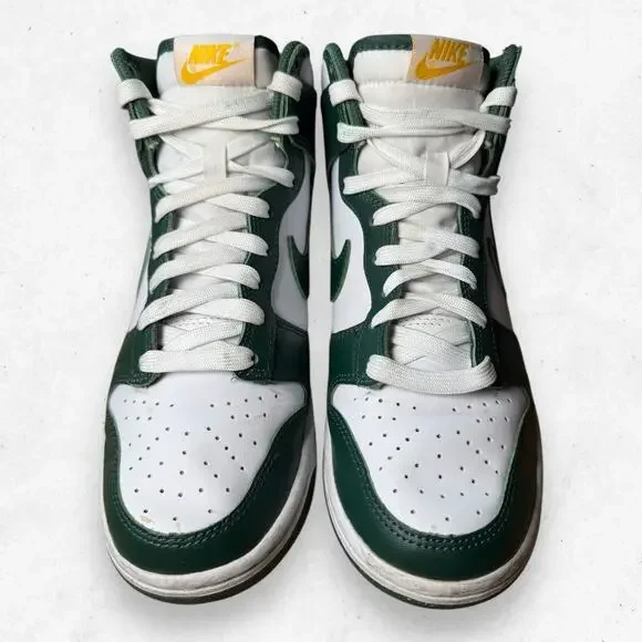 Nike Dunk High Size 7 Australia Noble Green University Gold  display picture 3